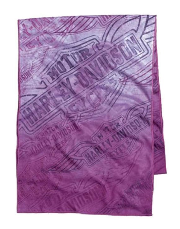 Harley-Davidson scarf-sublimated, PRT women's custom print