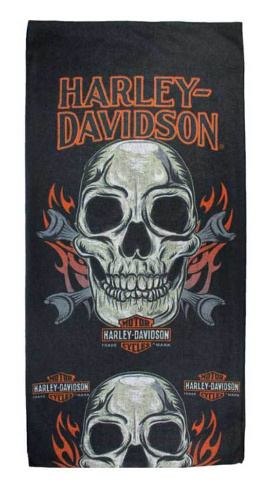Harley-Davidson Multifonctional headwear, skull-mouth sublimated double layer