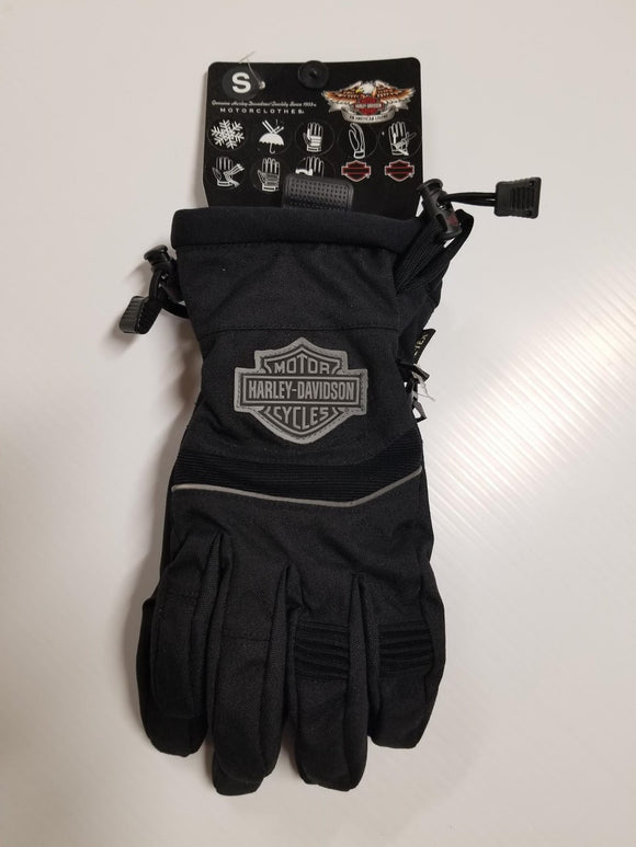 Harley-Davidson waterproof gloves men's black
