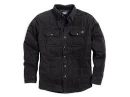 Harley-Davidson shirt jac-bl, quilted men's black
