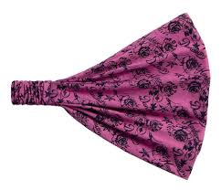 Harley-Davidson , bandeau en tricot à imprimé floral pour femmes violet
