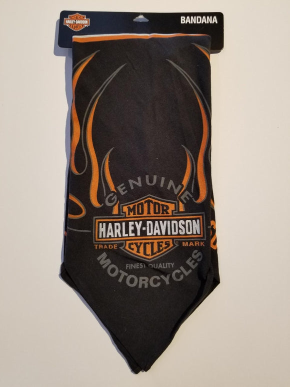 Harley-Davidson bandana  noir