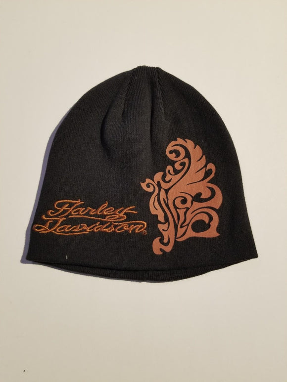 Harley-Davidson cap-knit, HD W/Graphic femmes noir