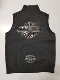 Harley-Davidson  LDS zip veste sweat charbon de bois