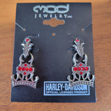 Boucle d'oreilles Harley-Davidson