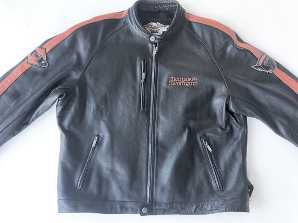 Harley-Davidson midtown leather jacket men's black
