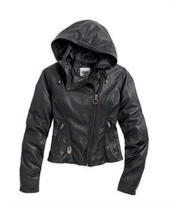 Harley-Davidson veste-dixie, LTHR femmes noir