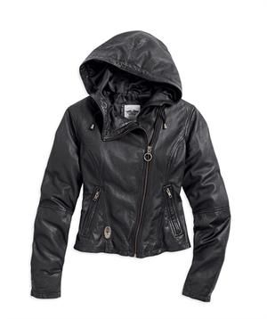 Harley-Davidson veste-dixie, LTHR femmes noir