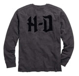 Harley-Davidson henley-1903, tête de mort gris homme castlerock