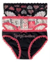 Harley-Davidson sleepwear-v-day, undergarment women's custom print