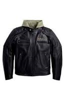 Harley-Davidson trek 3 in 1 leather jacket men's