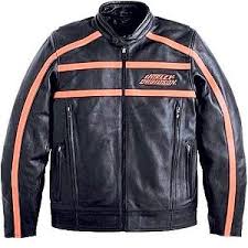 Harley-Davidson coda veste en cuir pour hommes noir