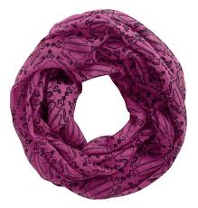 Harley-Davidson scarf-allover print infinity women's purple orchid