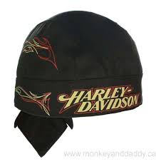 Tour de tête Harley-Davidson Tanké noire