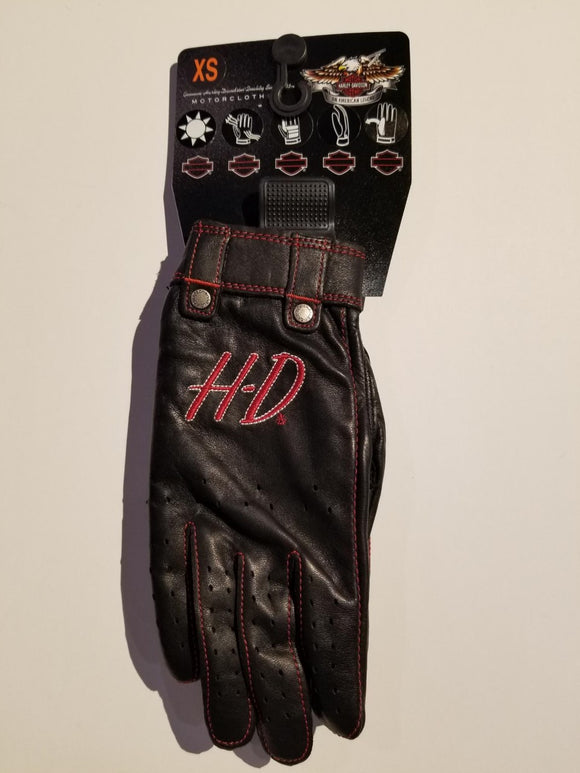 Harley-Davidson gant-Carmen, FF ,femmes noir
