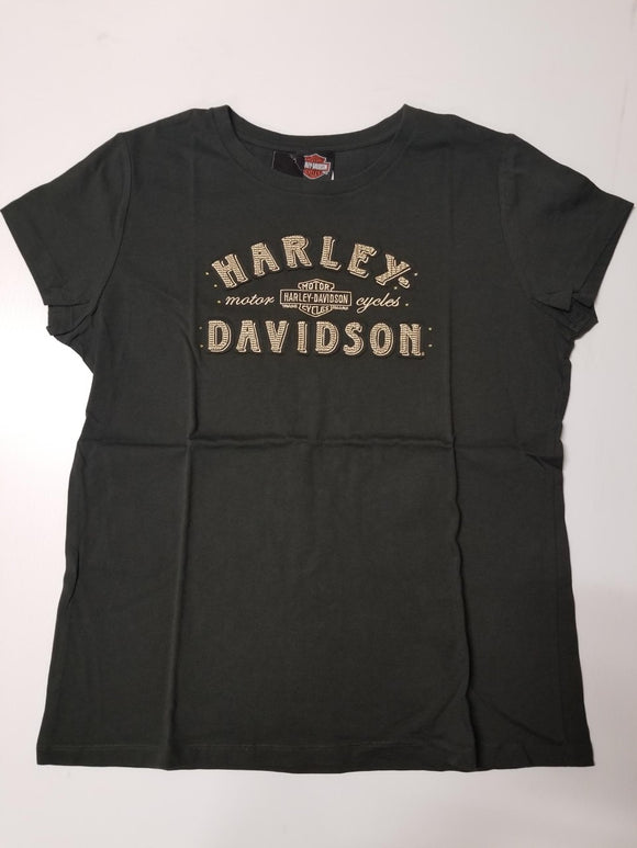 Harley-Davidson W/SS neck tee women's