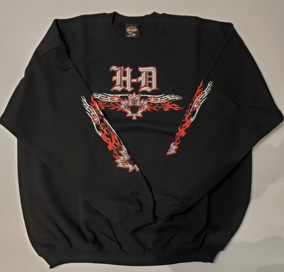 Harley-Davidson metal leaf hoodie