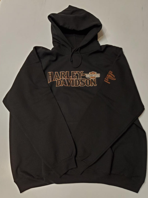 Harley-Davidson power takeoff LS hooded pullover