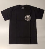 Lethal Threat tee loud pipes skull blk